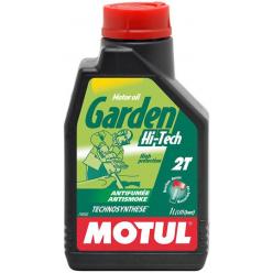 Масло моторное 2Т для бензопил MOTUL "GARDEN 2T HI-TECH"  1л.